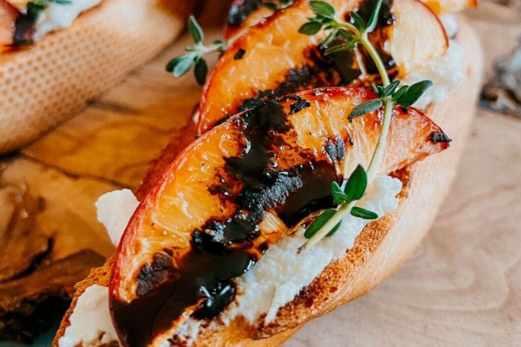 healthy peach recipes