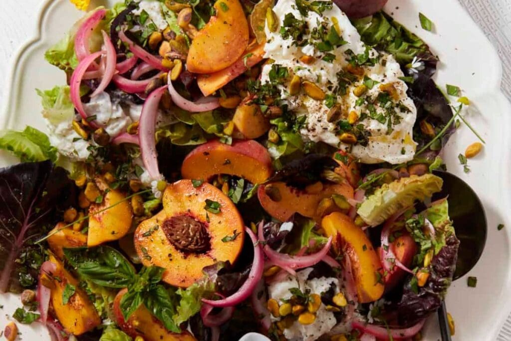 healthy peach recipes