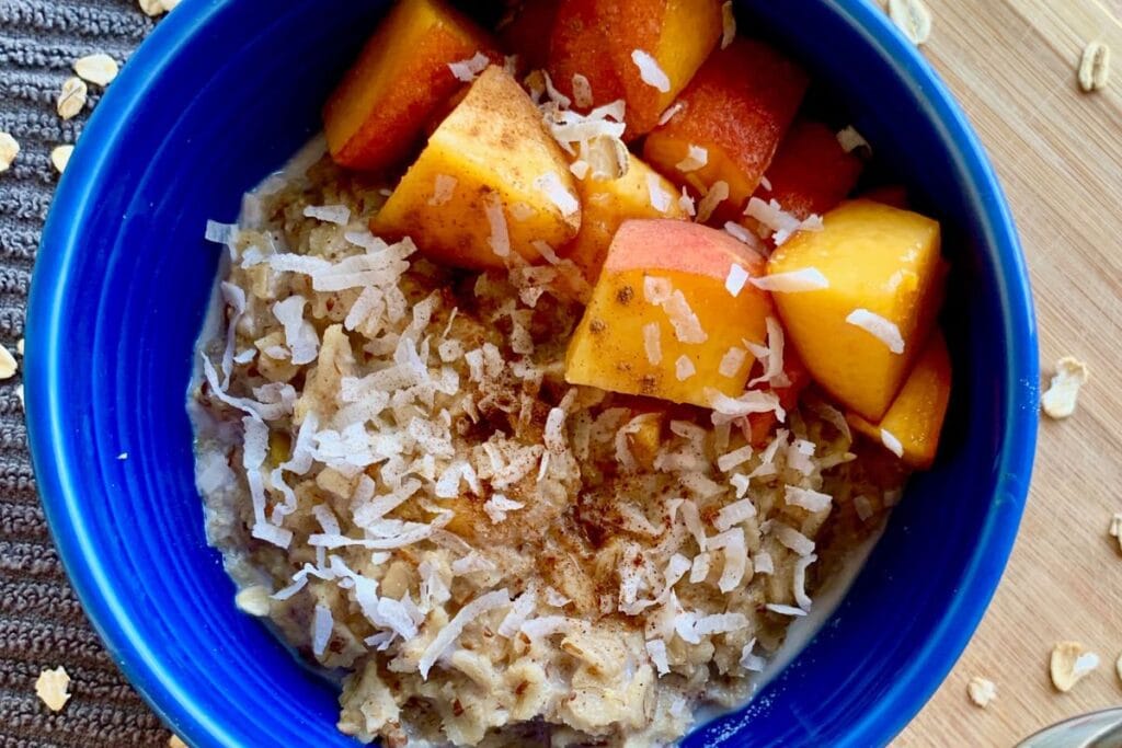 healthy peach recipes