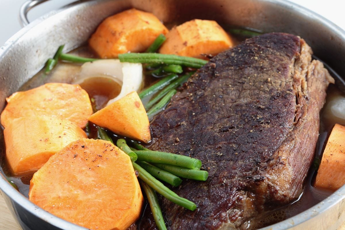 Pot roast with vegetablesPaul Cowan