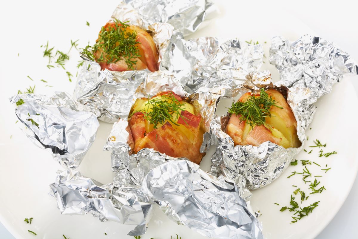 Potatoes in FoilFotoman