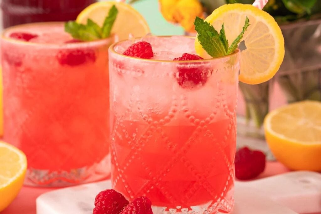 Raspberry Gin Daisy by Sugar and Soul