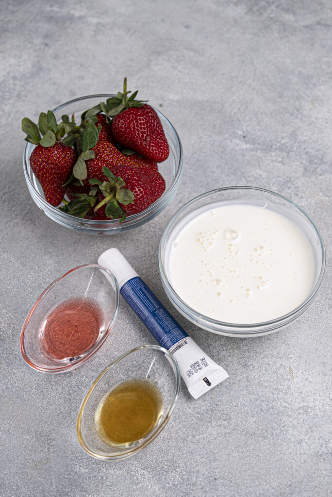Red White and Blue Popsicles ingredients