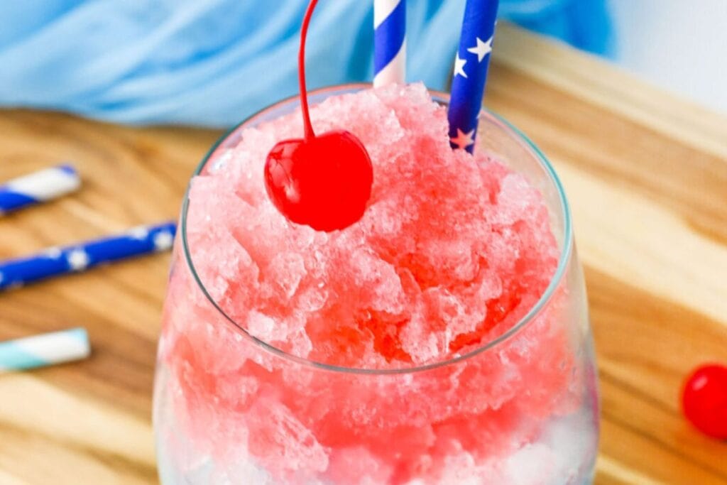 red white and blue drinks