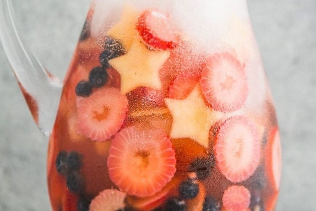 red white and blue cocktails