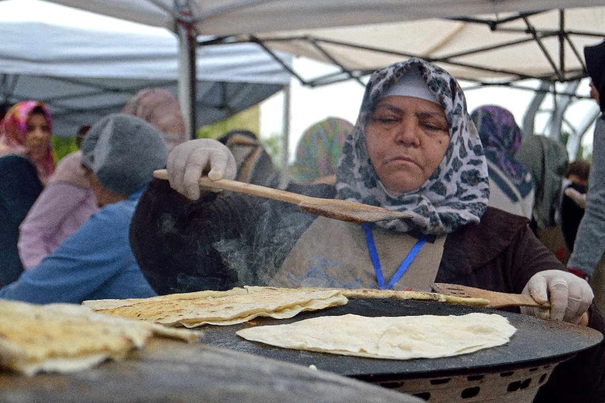 Saj bread
