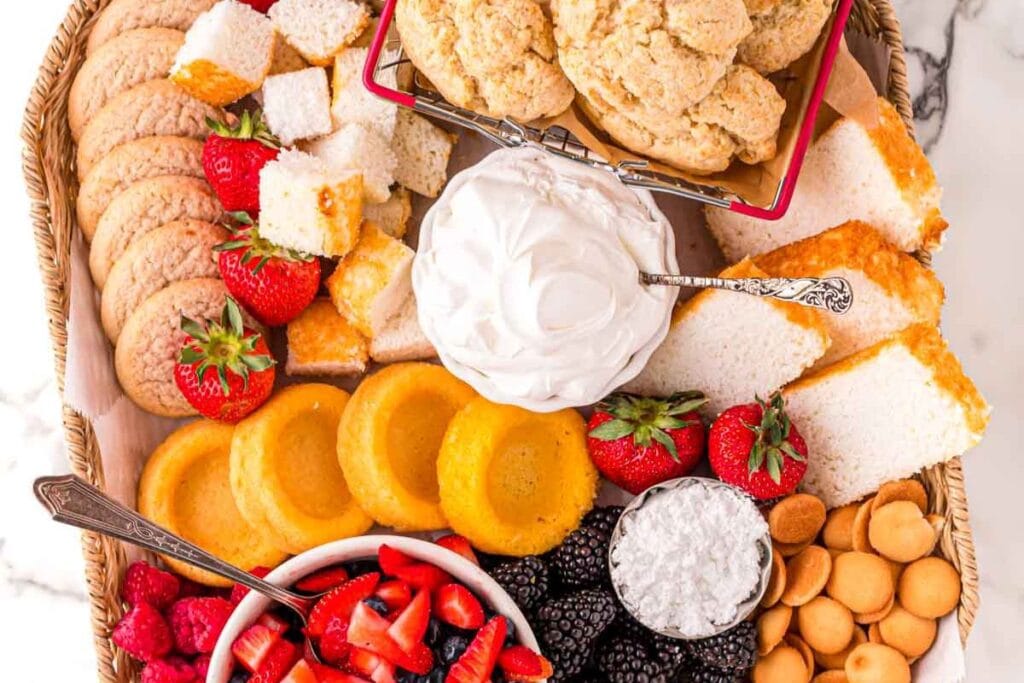 Shortcake Charcuterie Board by Sugar and Soul