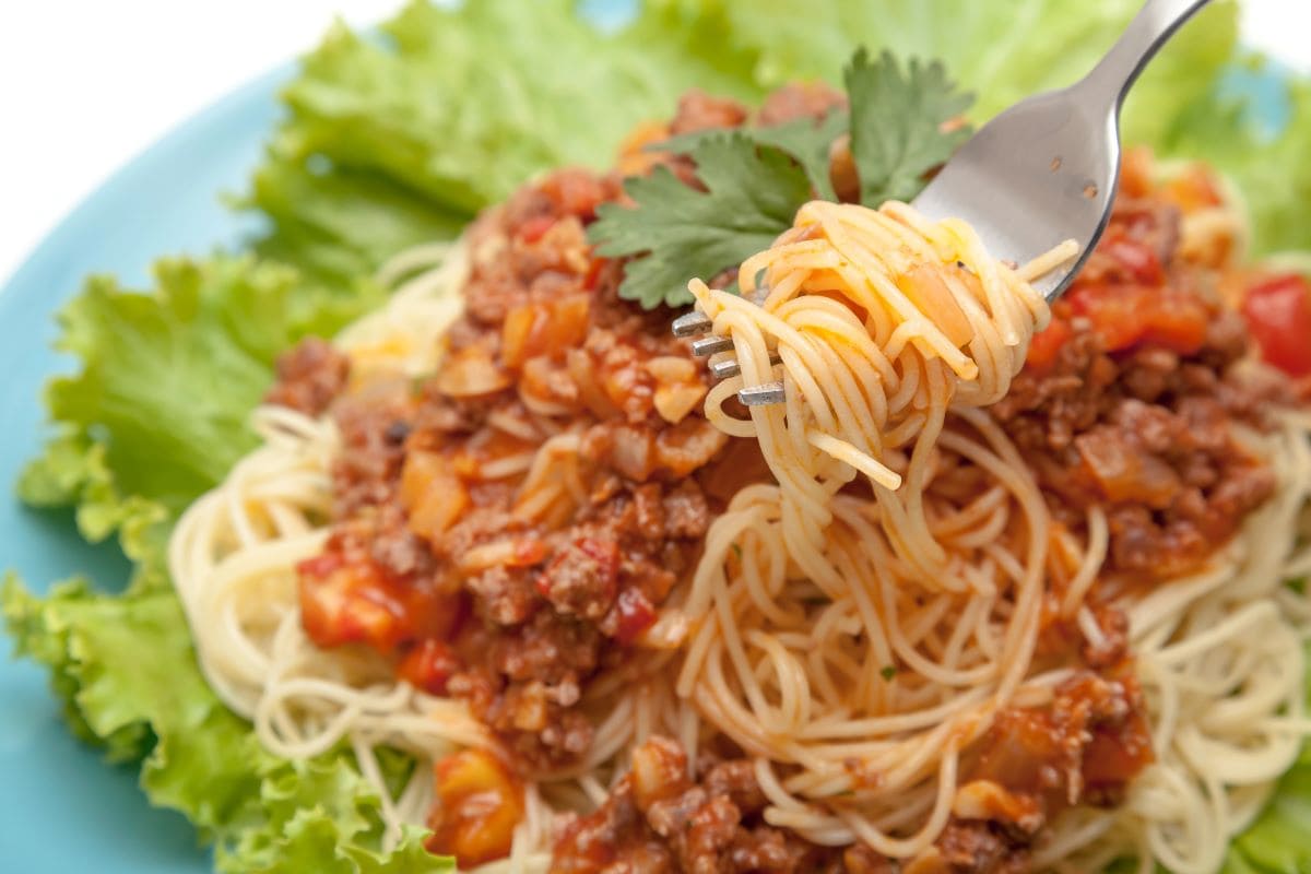 Spaghetti with Meat SauceYktr