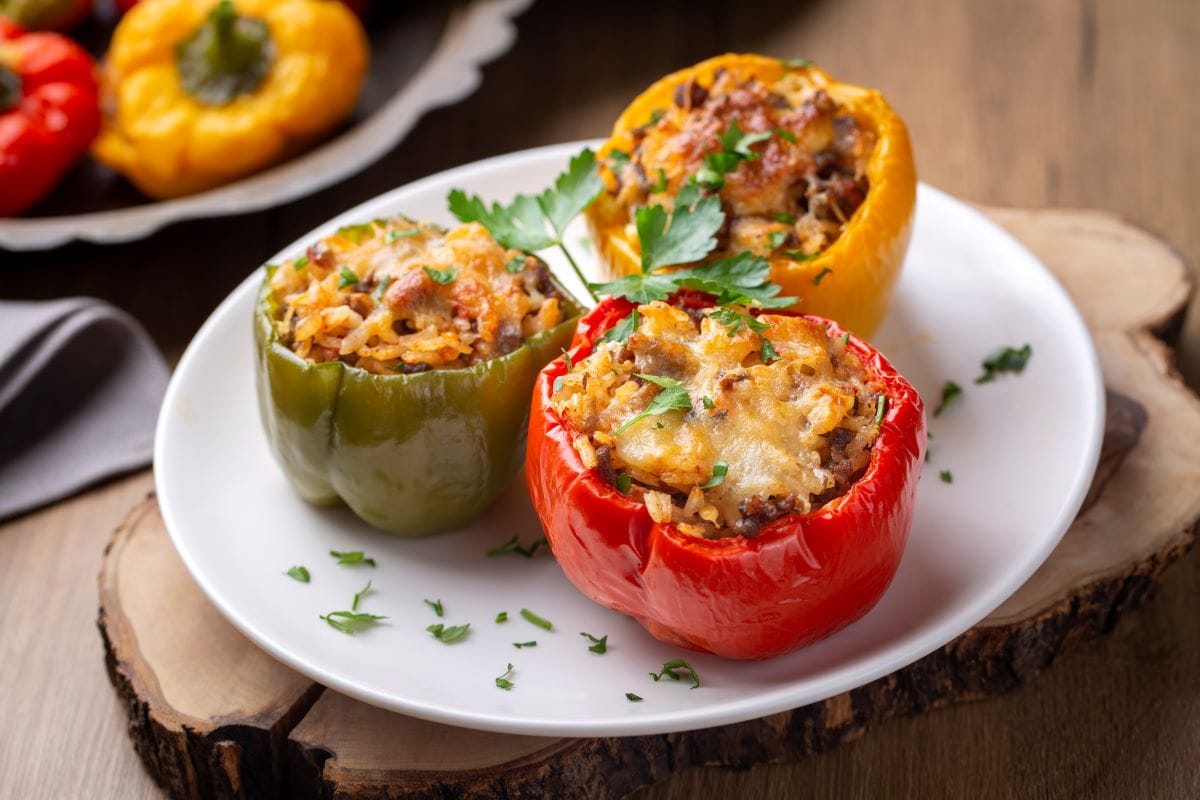 Stuffed Bell PeppersEsinDeniz