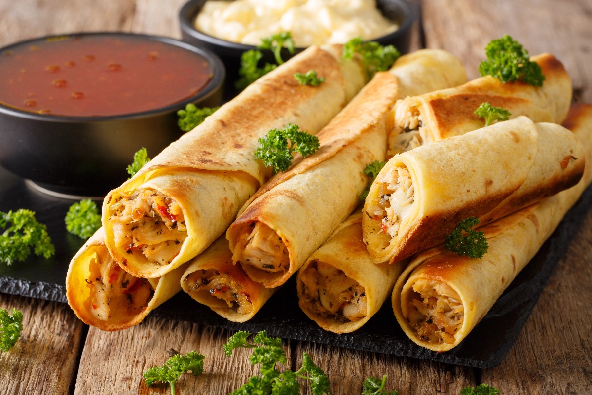 Taquitos with cheese