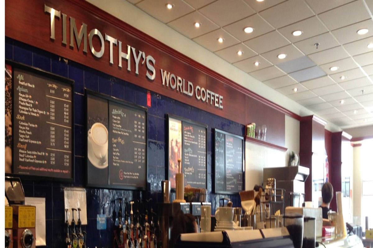 Timothys world coffee