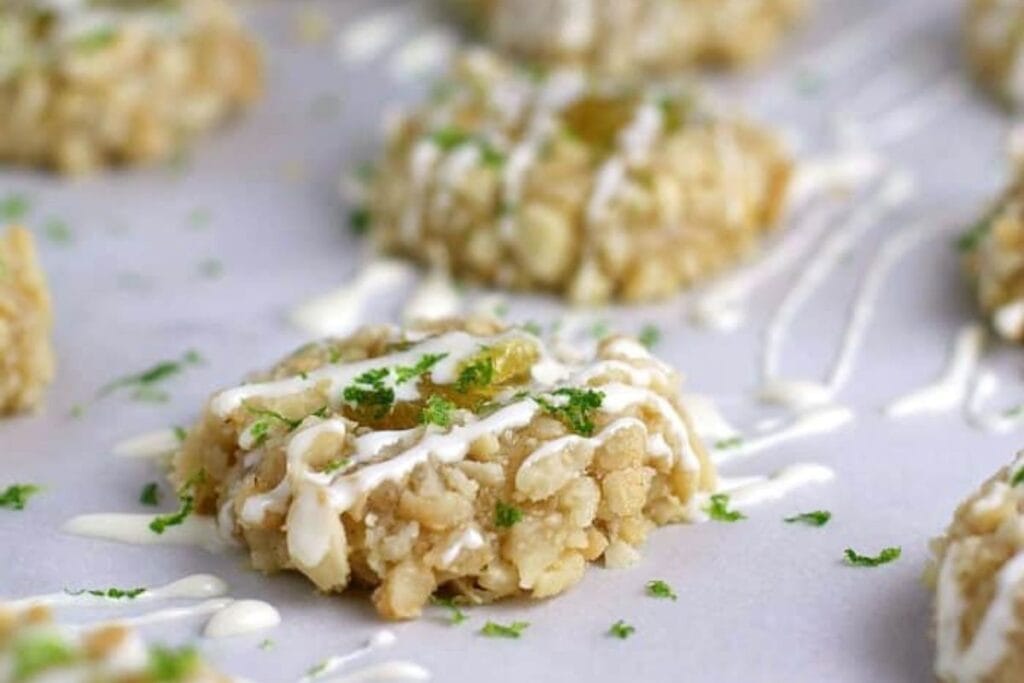 Tropical Thumbprint Cookies by Ericas Recipes