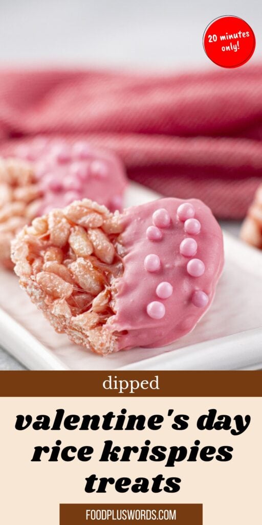 Valentine Rice Krispie Treats