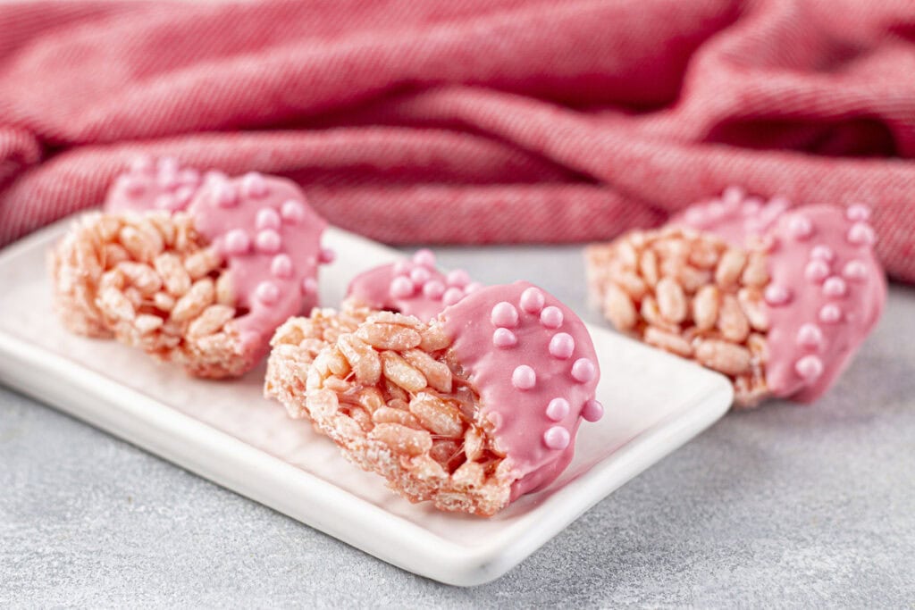Valentine's Day Rice Krispies Treats