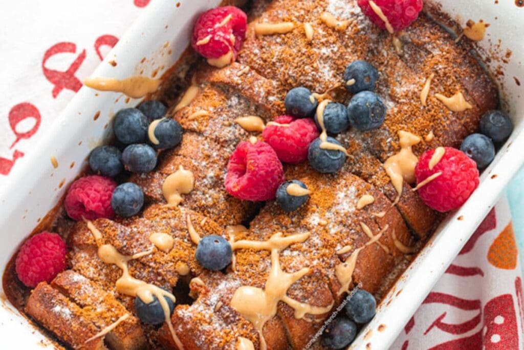 Vegan Bread Pudding by Healing Tomato