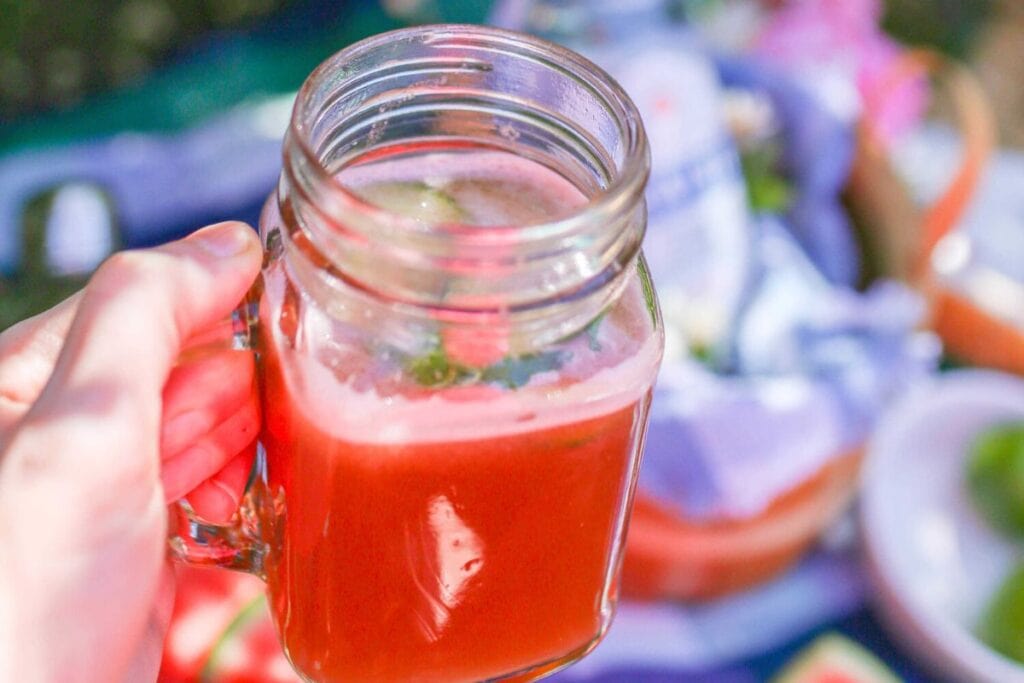 Watermelon Cucumber Mojitos by Gennifer Rose