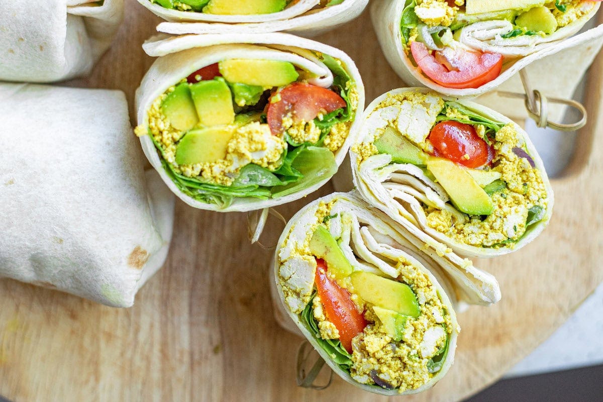 Weekday Breakfast Ideas Vegan Breakfast Burrito HFHL