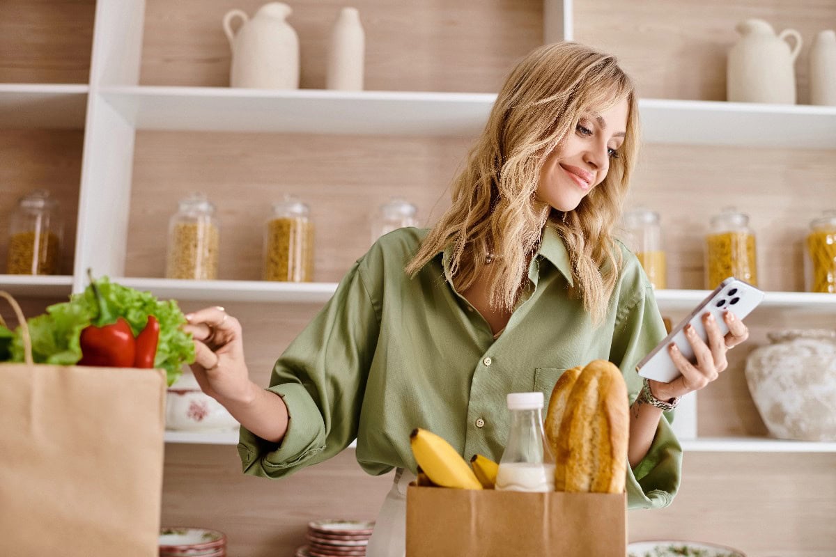 Woman home store