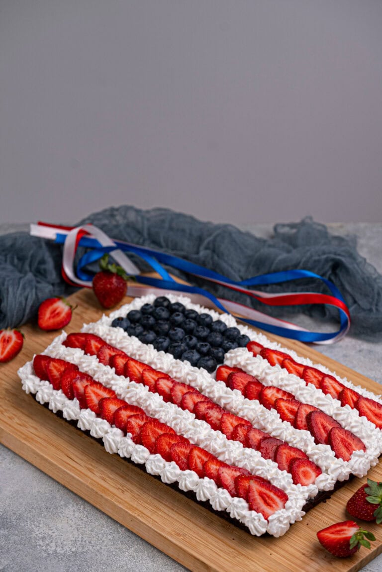 american flag cake