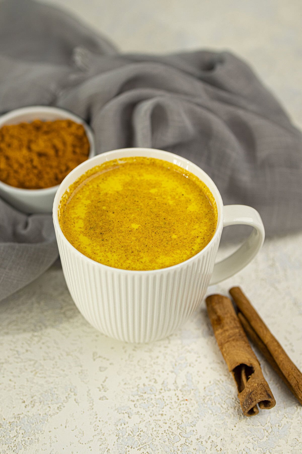 golden milk latte