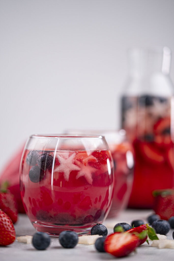 red white and blue sangria recipe