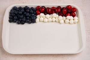 step 2 patriotic charcuterie board