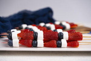step 3 4th of July Fruit Kabobs