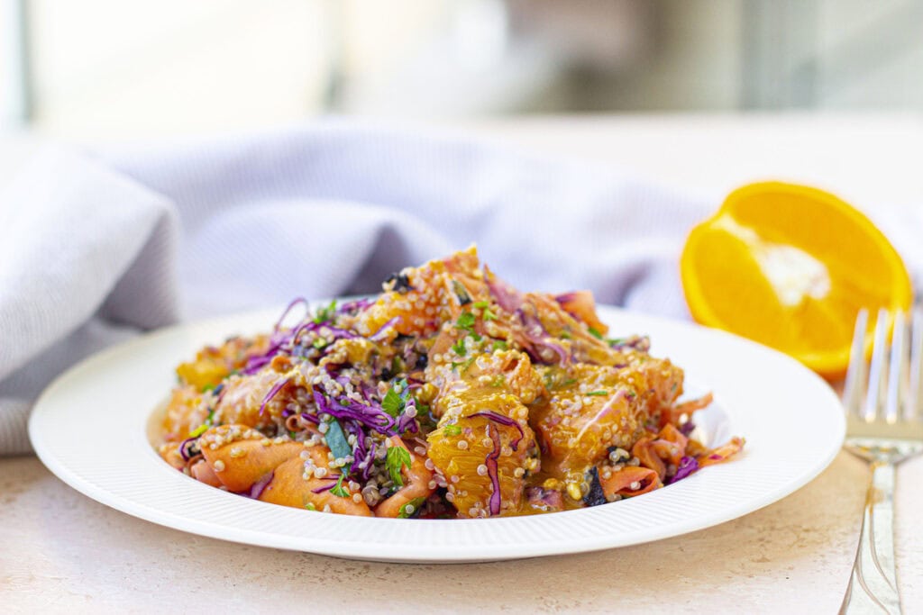 step 4 Orange Quinoa Salad
