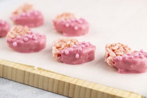 step 7 Valentine Rice Krispie Treats