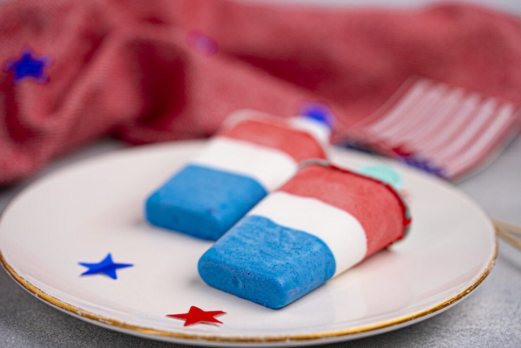 step 8 Red White and Blue Popsicles