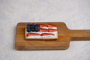 step 9 american flag fruit pizza