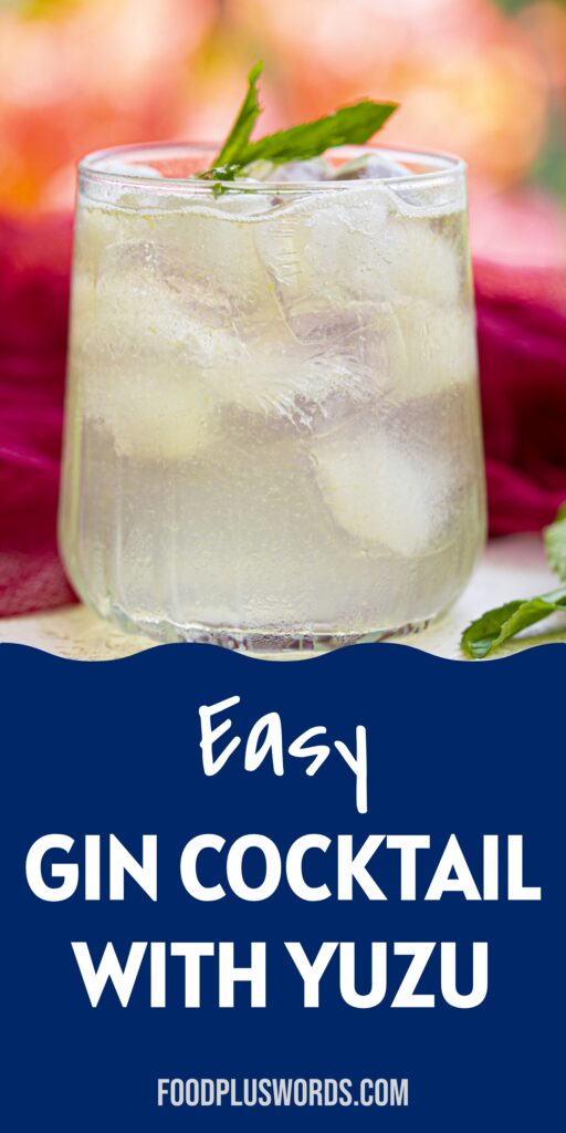 yuzu cocktail recipe