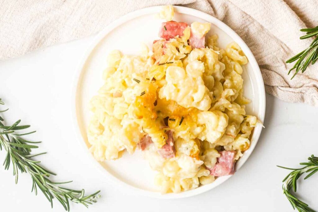 Air Fryer Ham Casserole by Recipes From Leftovers