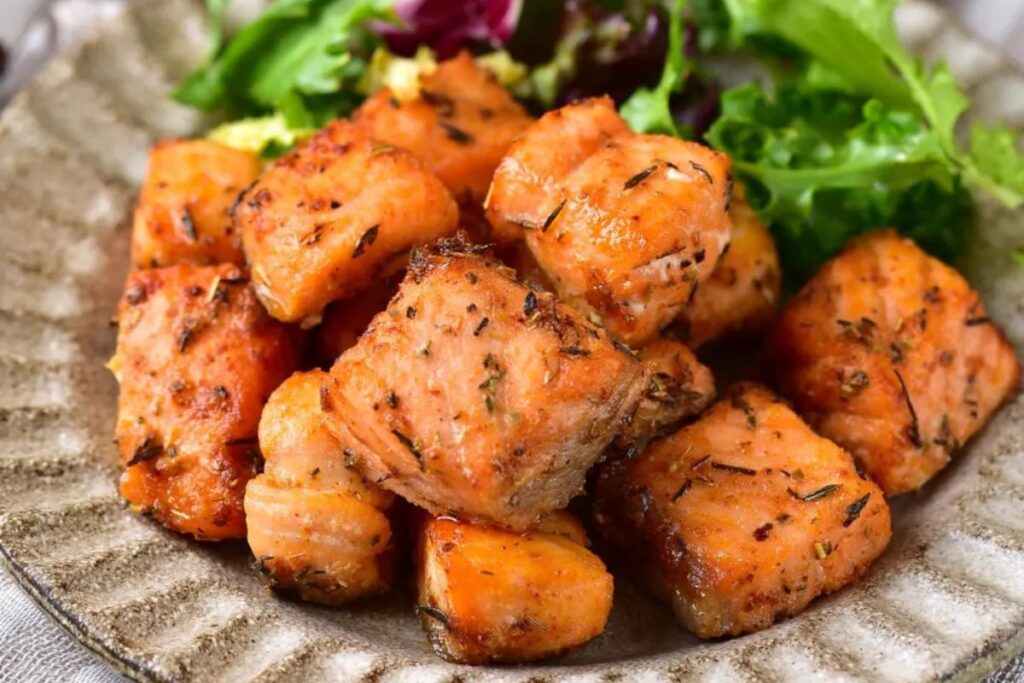 Air Fryer Salmon Bites by Marias Mixing Bowl
