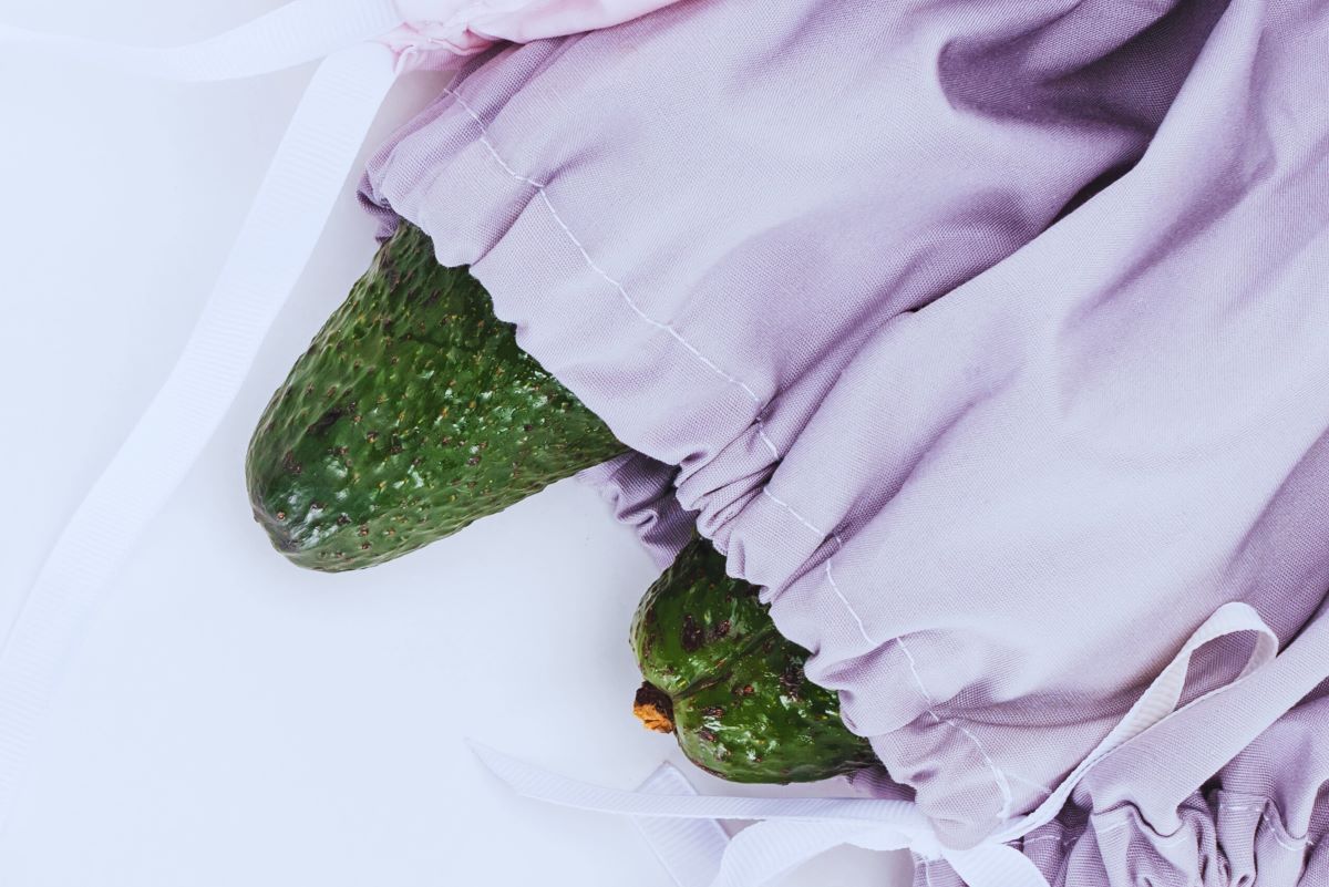 Avocado in bag