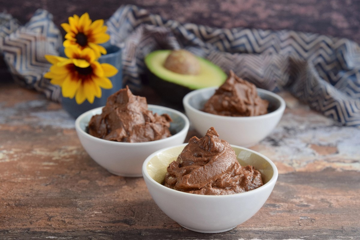 Avocado pudding