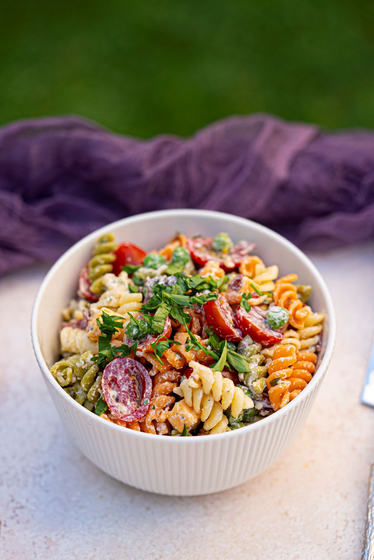Bacon Ranch Pasta Salad Recipe