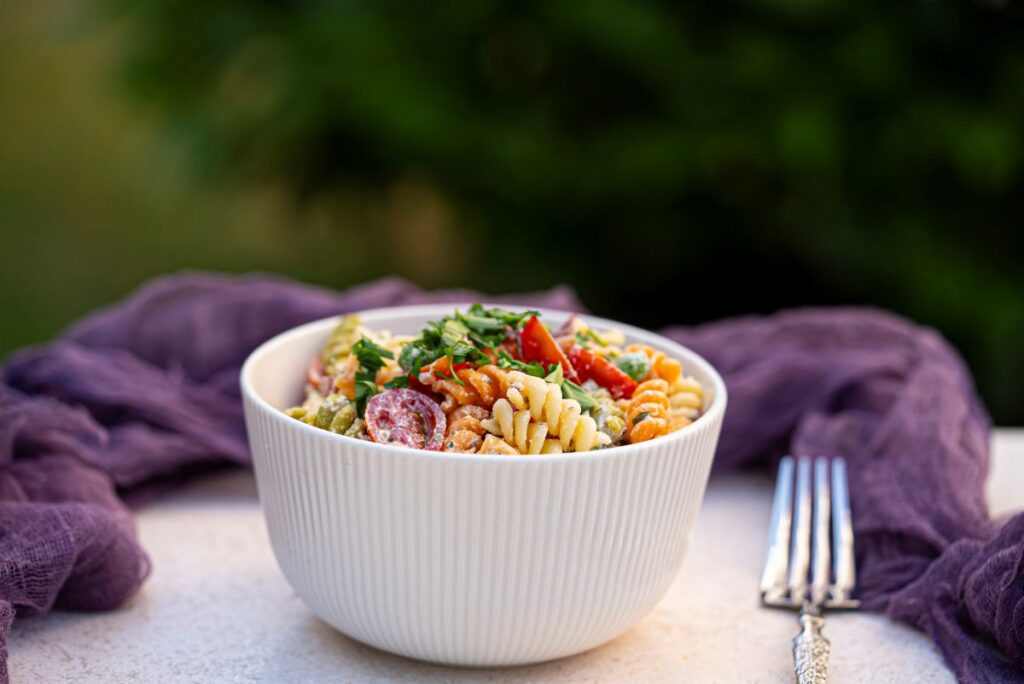 Bacon and Ranch Pasta Salad