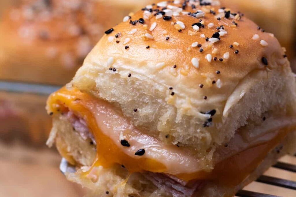 Baked Ham and Cheese Sliders by Mandi of the Mountains