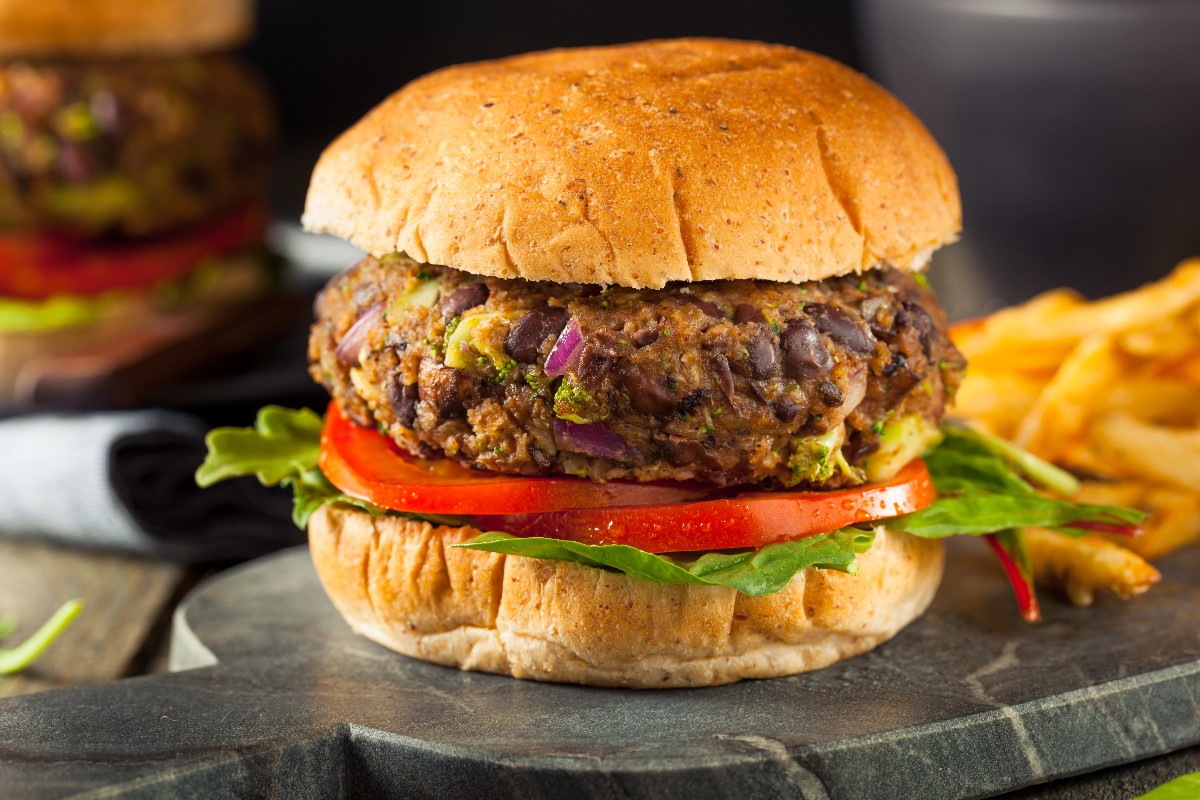 Black bean burger