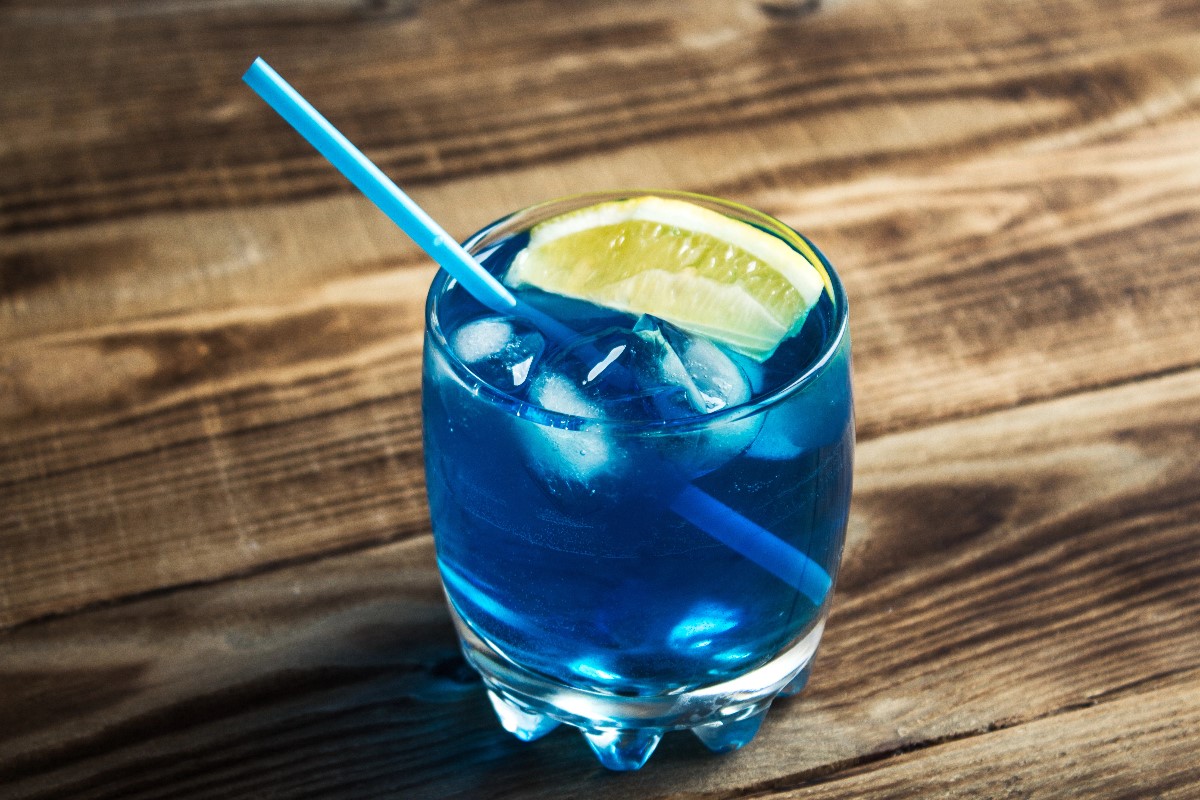 Blue drink