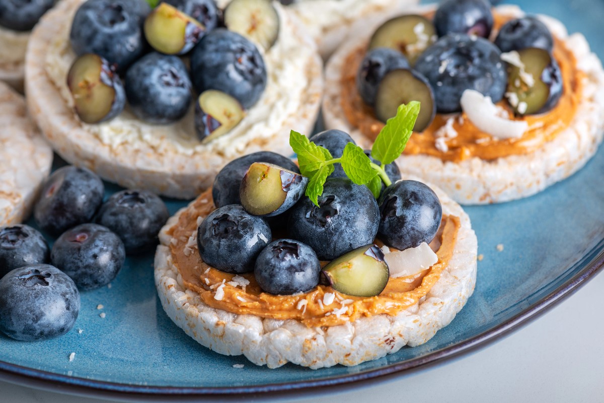 Blueberry crisp