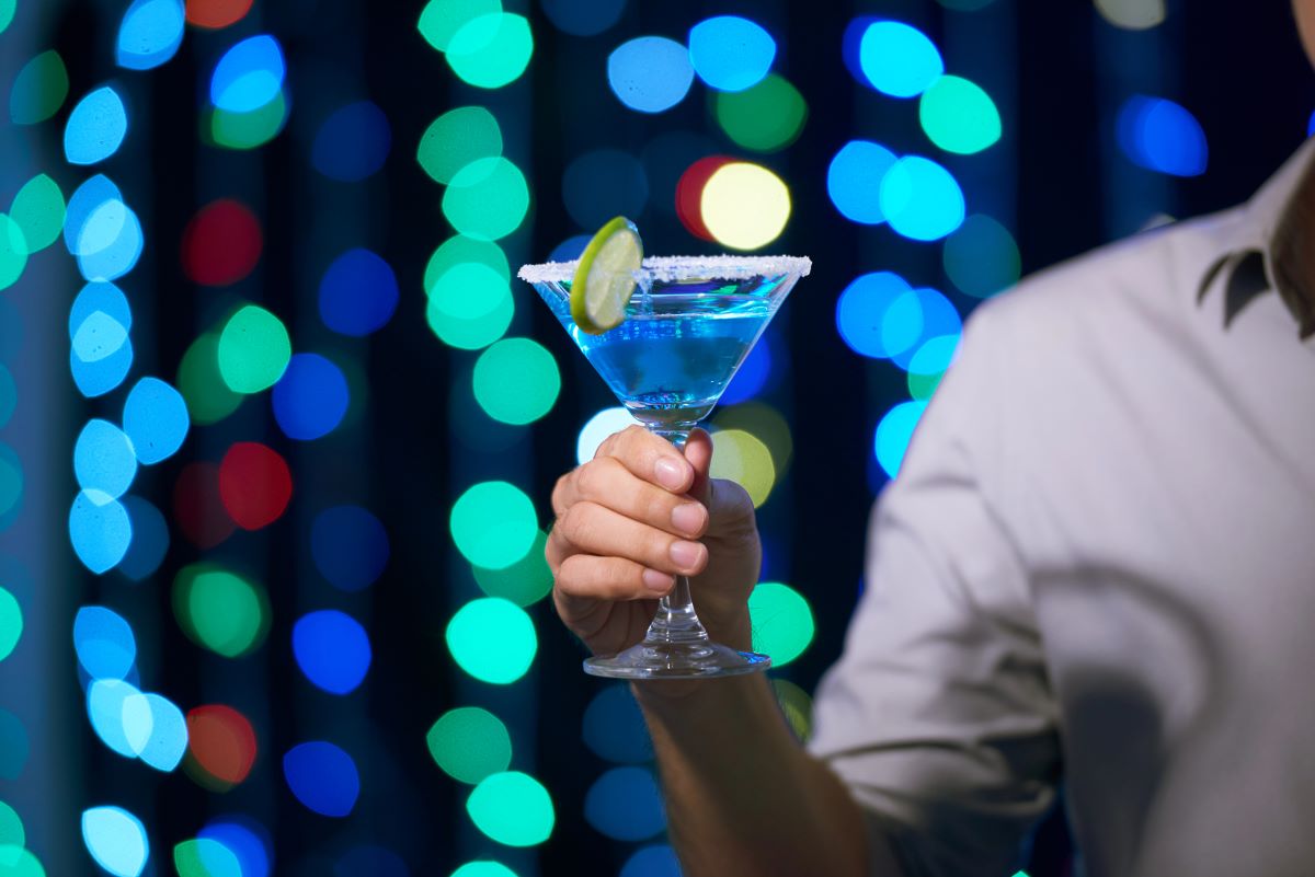 Bright Blue Cocktails