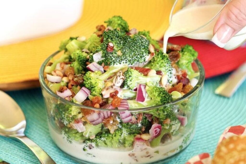 Broccoli Salad Recipe with Bacon by The Slow Roasted Italian
