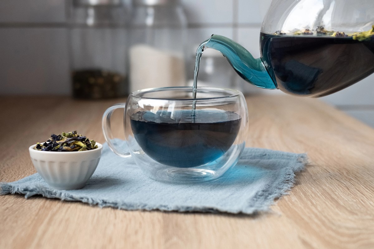 Butterfly tea