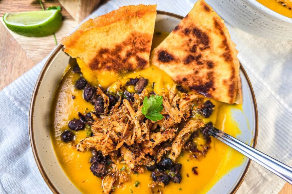 Butternut Squash Chicken Soup by Candyflosslife