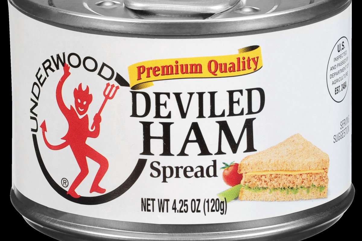 Canned deviled ham
