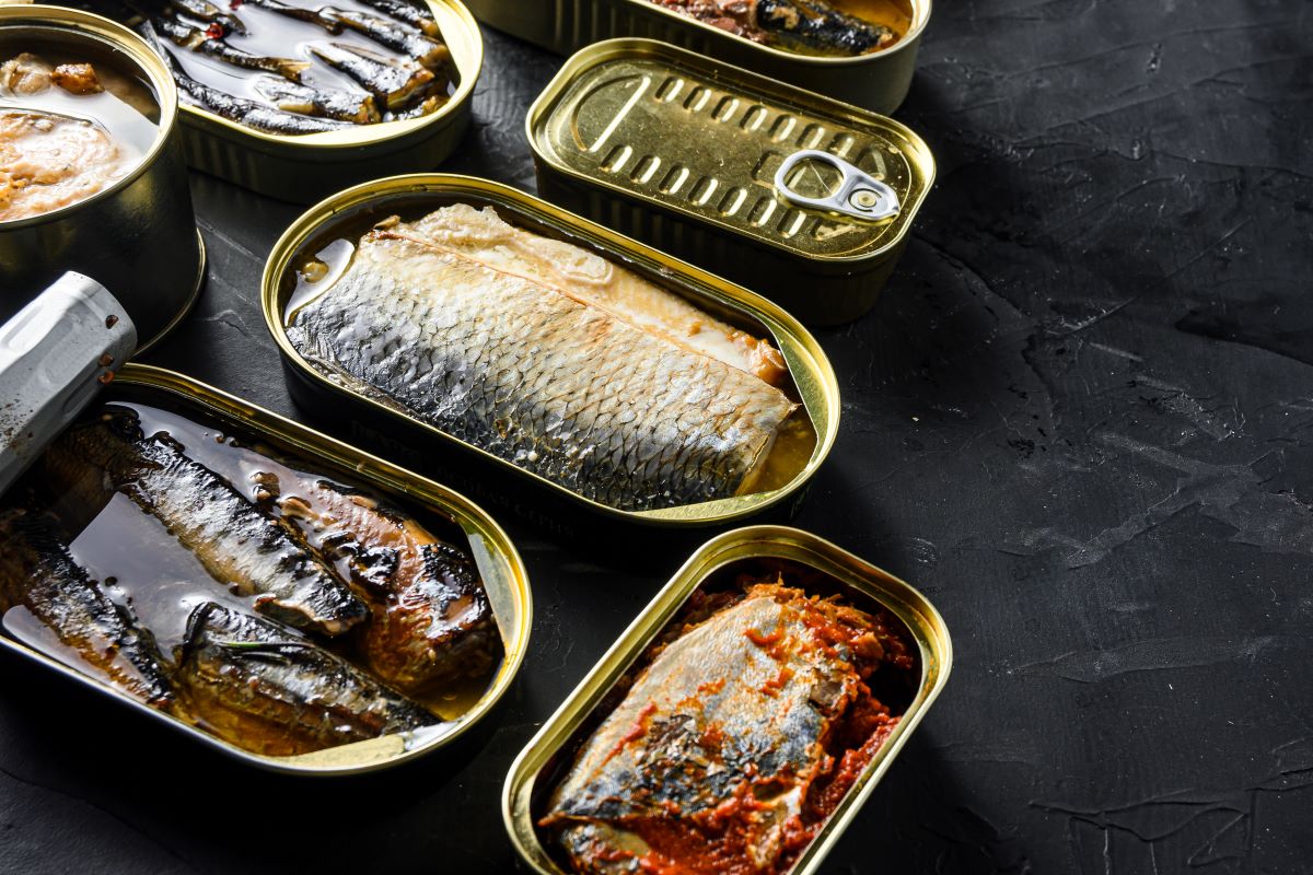 Canned fish