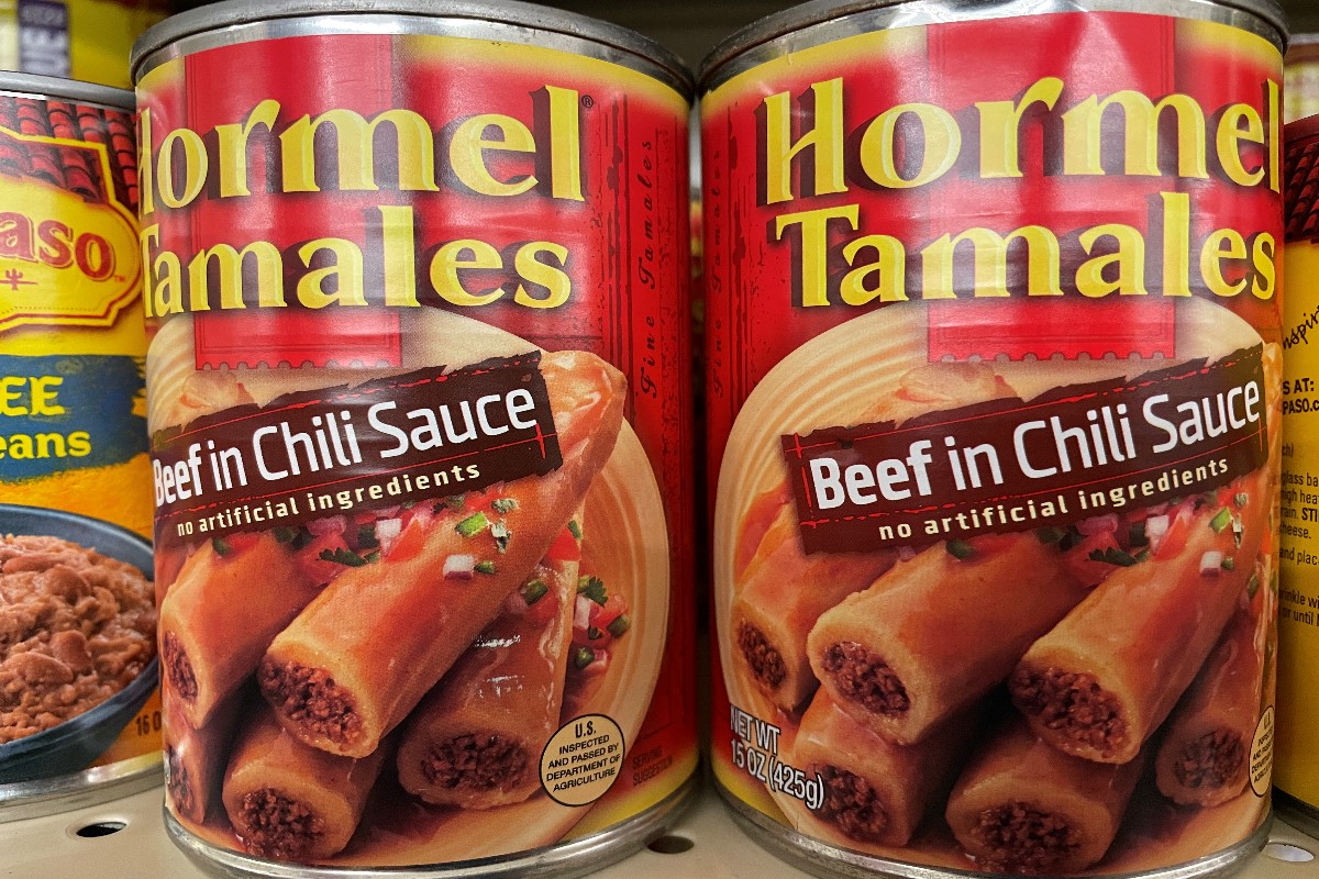 Canned tamales