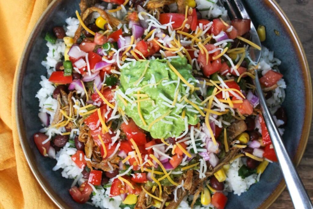 Carnitas Bowl by The Candid Cooks